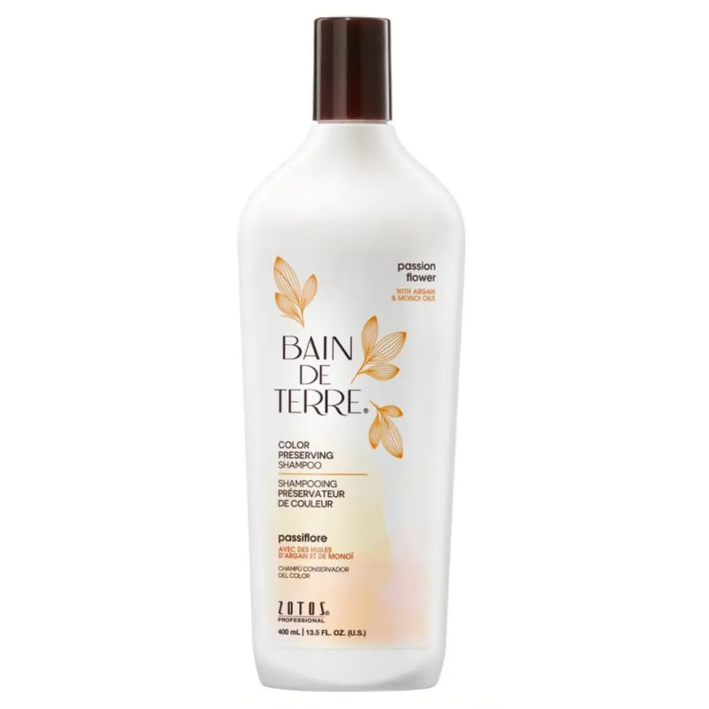 Baño de tierra - Shampoo Passion Flower Para El Color Del Cabello 400ml Capeli