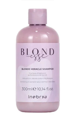 Inebrya - Shampoo Blonde Miracle 300 ml – Para Cuidado y Mantenimiento de Cabellos Rubios. Capeli