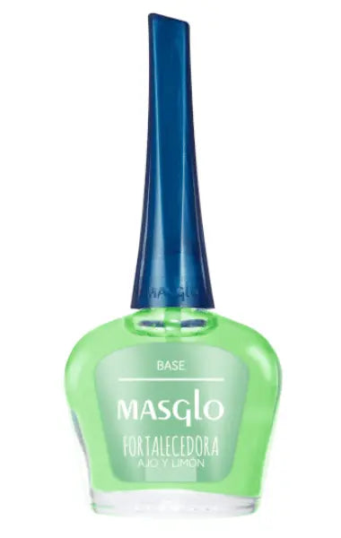 MASGLO - BASE FORTALECEDORA AJO Y LIMÓN 13.5 ML Capeli