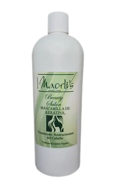 Maorlis, Mascarilla Con Keratina <Br>para Cabellos Con Alisado 1 Litro Capeli