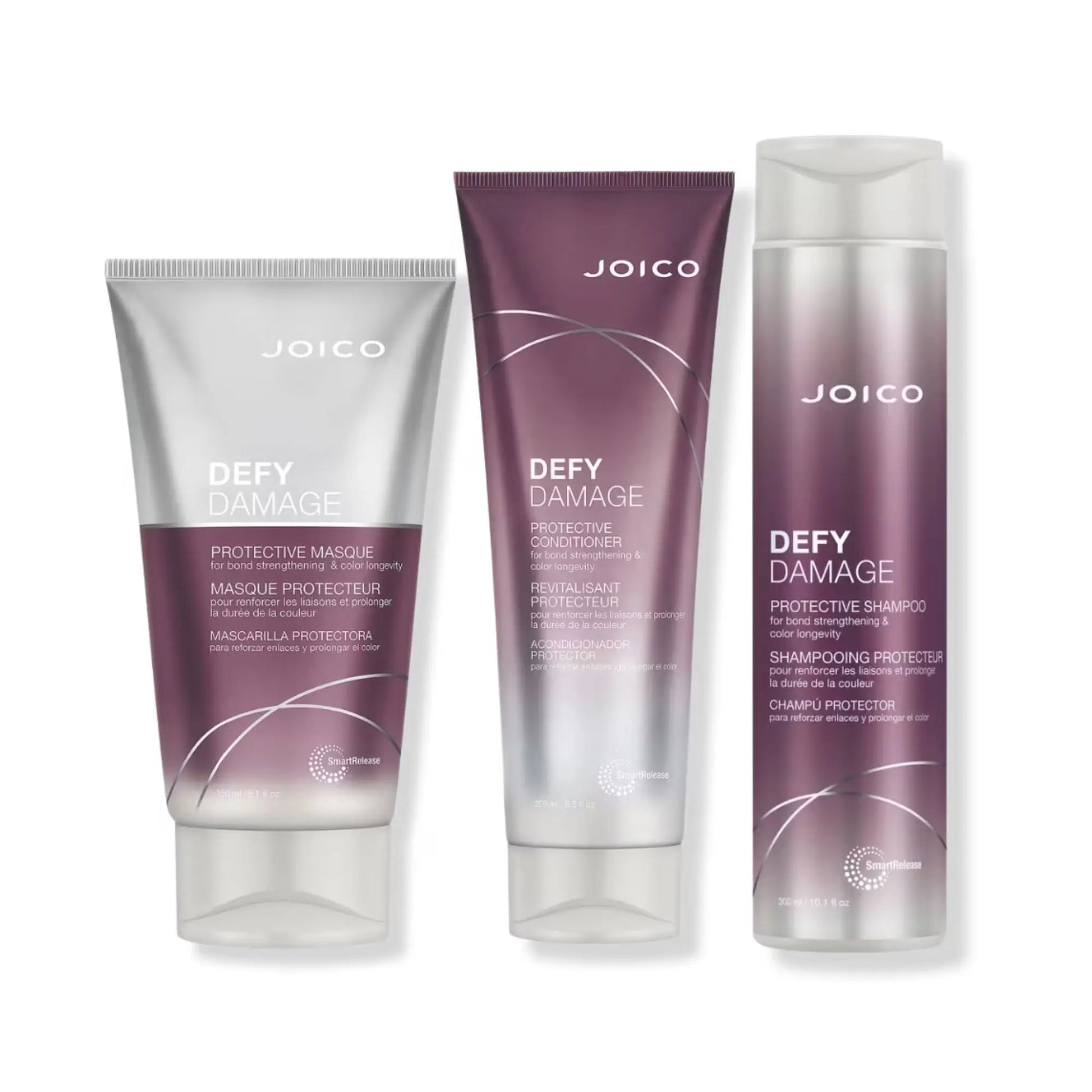 Joico, Shampoo, Acondicionador y Mascarilla, Defy Damage, Cuidado Capilar Capeli