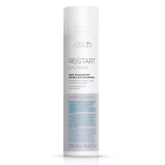 Revlon Professional, RESTART, Balance Shampoo Micelar anticaspa 250 ml Capeli