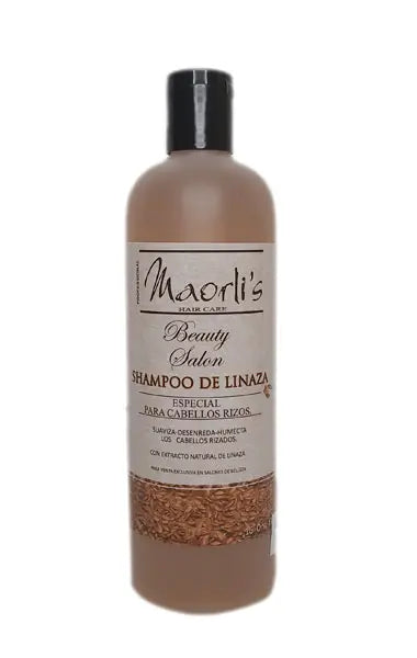 Maorlis, Shampoo Beauty Salón De Linaza<br>Aporta Brillo y Sedosidad 16 Oz Capeli