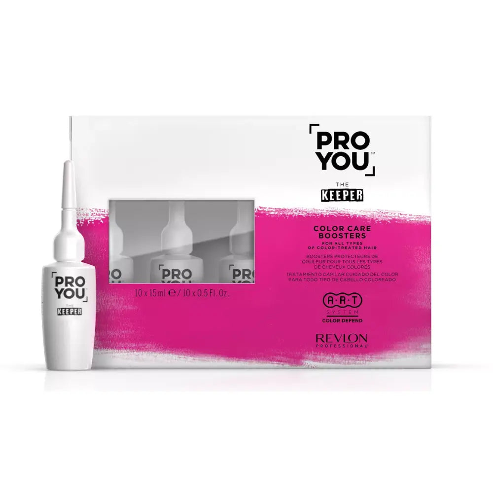 Revlon Professional, ProYou The Keeper Boosters, Ampollas para el cuidado del color, 10x15 ml Capeli